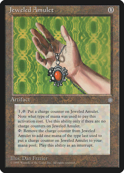 Jeweled Amulet\nIce Age\nSingle\nMagic The Gathering