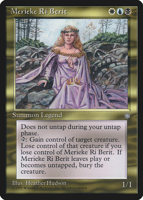 Merieke Ri Berit\nIce Age\nSingle\nMagic The Gathering