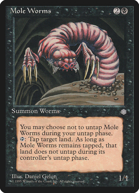 Mole Worms\nIce Age\nSingle\nMagic The Gathering