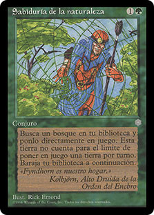 Nature's Lore
Ice Age - Spanish
Single
Magic The Gathering