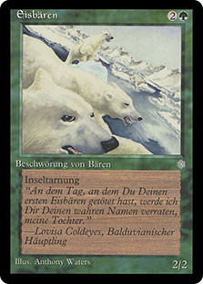 Pale Bears
Ice Age - German
Single
Magic The Gathering