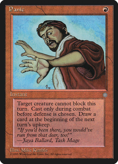 Panic\nIce Age\nSingle\nMagic The Gathering