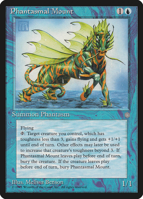Phantasmal Mount\nIce Age\nSingle\nMagic The Gathering