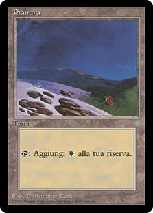 Plains (A)
Ice Age - Italian
Single
Magic The Gathering