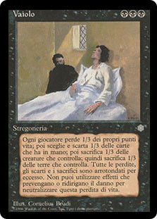 Pox
Ice Age - Italian
Single
Magic The Gathering