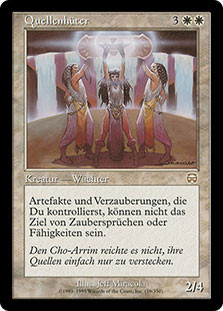 Fountain Watch
Mercadian Masques - German
Single
Magic The Gathering
