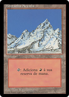 Snow-Covered Mountain
Ice Age - Portuguese
Single
Magic The Gathering