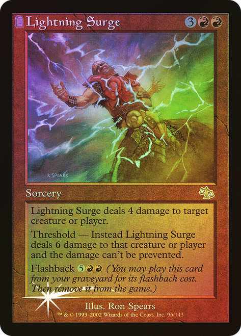 Lightning Surge\nJudgment\nSingle\nMagic The Gathering