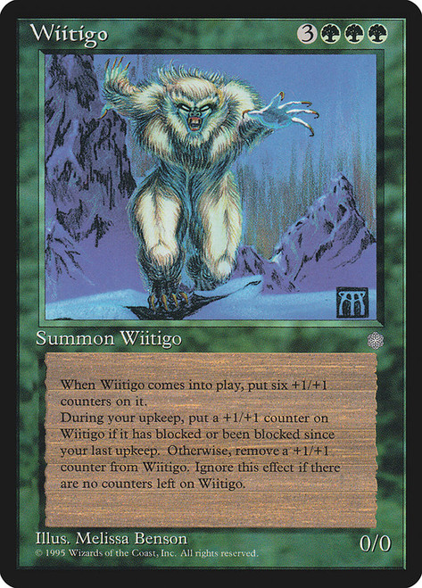 Wiitigo\nIce Age\nSingle\nMagic The Gathering