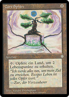 Zuran Orb
Ice Age - German
Single
Magic The Gathering