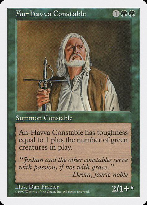 An-Havva Constable\n5th Edition\nSingle\nMagic The Gathering