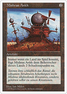 Ankh of Mishra
5th Edition - German
Single
Magic The Gathering