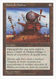 Ankh of Mishra
5th Edition - Italian
Single
Magic The Gathering