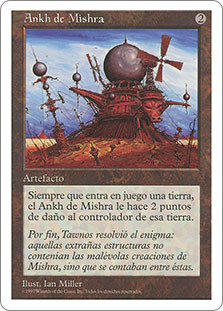 Ankh of Mishra
5th Edition - Spanish
Single
Magic The Gathering