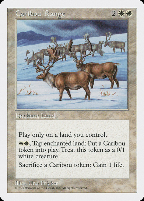 Caribou Range\n5th Edition\nSingle\nMagic The Gathering