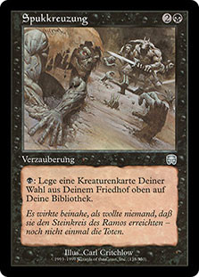 Haunted Crossroads
Mercadian Masques - German
Single
Magic The Gathering