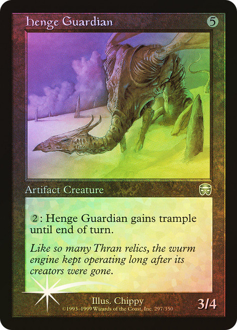 Henge Guardian\nMercadian Masques\nSingle\nMagic The Gathering