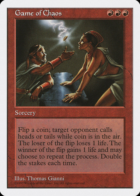 Game of Chaos\n5th Edition\nSingle\nMagic The Gathering