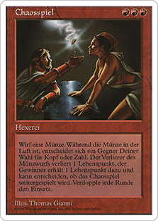 Game of Chaos
5th Edition - German
Single
Magic The Gathering