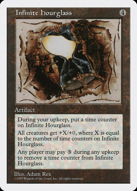 Infinite Hourglass\n5th Edition\nSingle\nMagic The Gathering