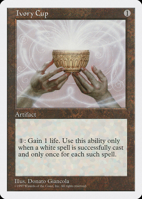 Ivory Cup\n5th Edition\nSingle\nMagic The Gathering