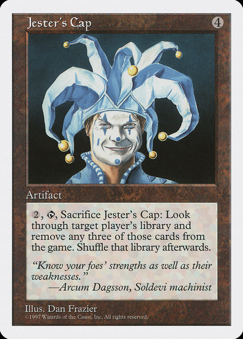 Jester's Cap\n5th Edition\nSingle\nMagic The Gathering