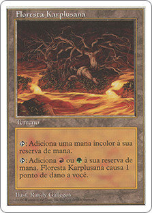 Karplusan Forest
5th Edition - Portuguese
Single
Magic The Gathering