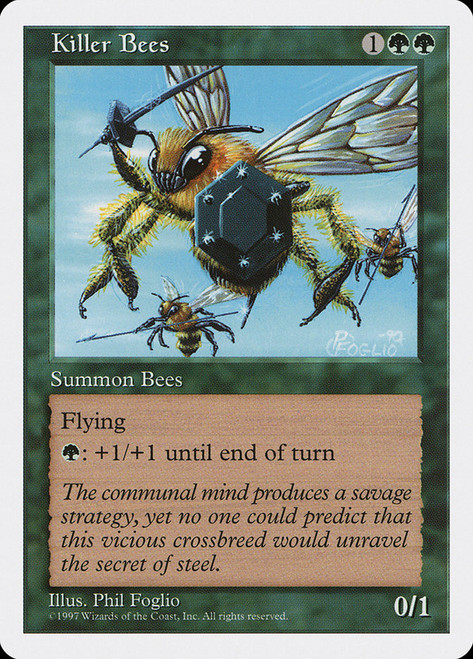 Killer Bees\n5th Edition\nSingle\nMagic The Gathering