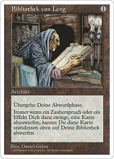 Library of Leng
5th Edition - German
Single
Magic The Gathering
