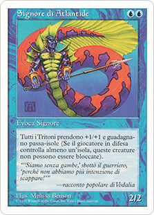 Lord of Atlantis
5th Edition - Italian
Single
Magic The Gathering