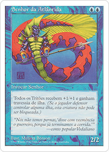 Lord of Atlantis
5th Edition - Portuguese
Single
Magic The Gathering