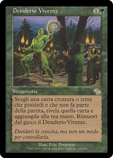Living Wish
Judgment - Italian
Single
Magic The Gathering