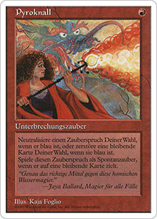 Pyroblast
5th Edition - German
Single
Magic The Gathering