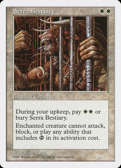 Serra Bestiary\n5th Edition\nSingle\nMagic The Gathering