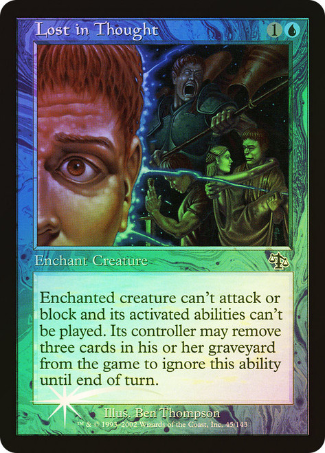 Lost in Thought foil Grand Archive Thought in Lost