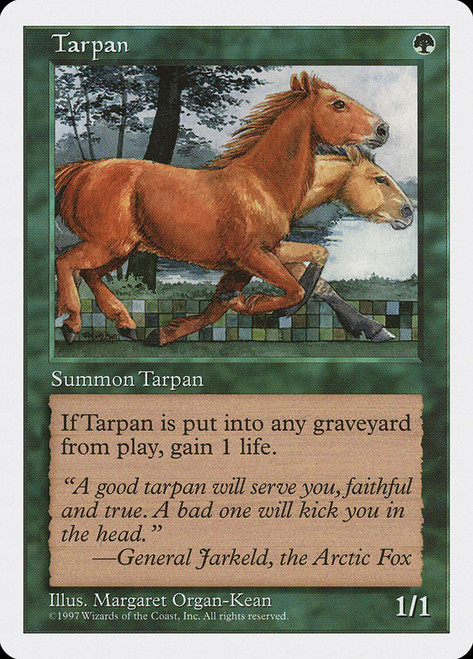 Tarpan\n5th Edition\nSingle\nMagic The Gathering