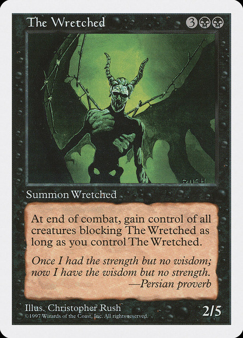 MTG　卑劣なる者/The Wretched　LEG レジェンド The Wretched | Legends | Star City Games
