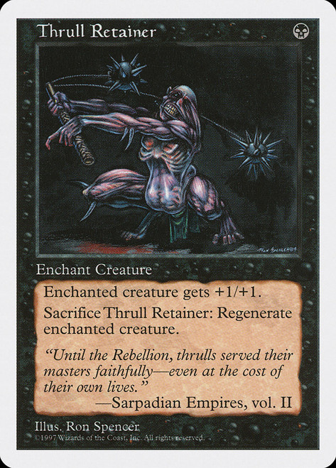 Thrull Retainer\n5th Edition\nSingle\nMagic The Gathering