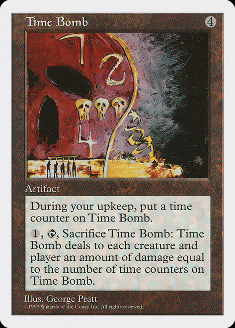 Time Bomb\n5th Edition\nSingle\nMagic The Gathering