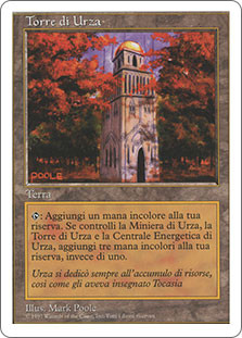 Urza's Tower
5th Edition - Italian
Single
Magic The Gathering