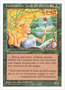 Verduran Enchantress
5th Edition - Italian
Single
Magic The Gathering