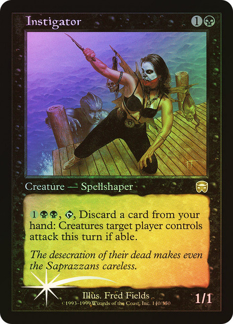 Instigator\nMercadian Masques\nSingle\nMagic The Gathering
