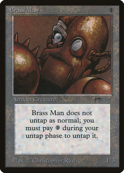 Brass Man\nArabian Nights\nSingle\nMagic The Gathering