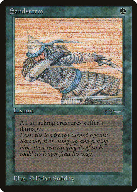 Sandstorm\nArabian Nights\nSingle\nMagic The Gathering