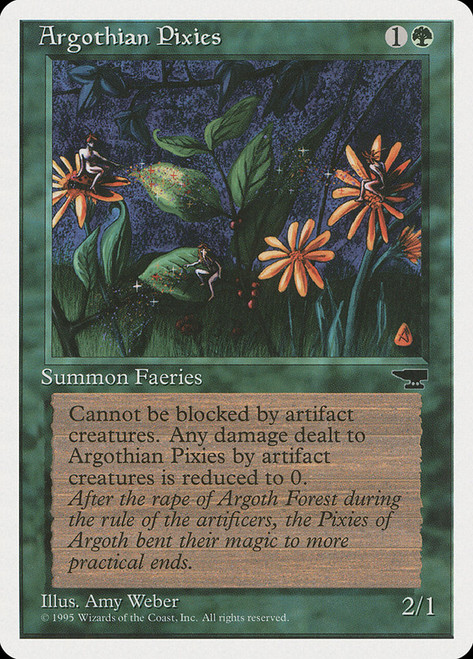 Argothian Pixies\nChronicles\nSingle\nMagic The Gathering