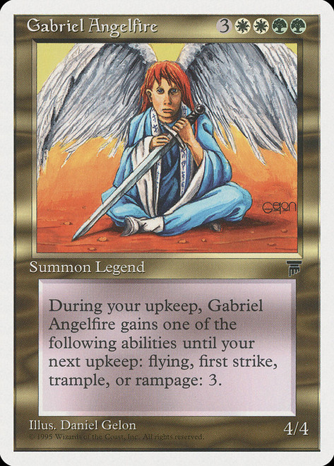 Gabriel Angelfire\nChronicles\nSingle\nMagic The Gathering