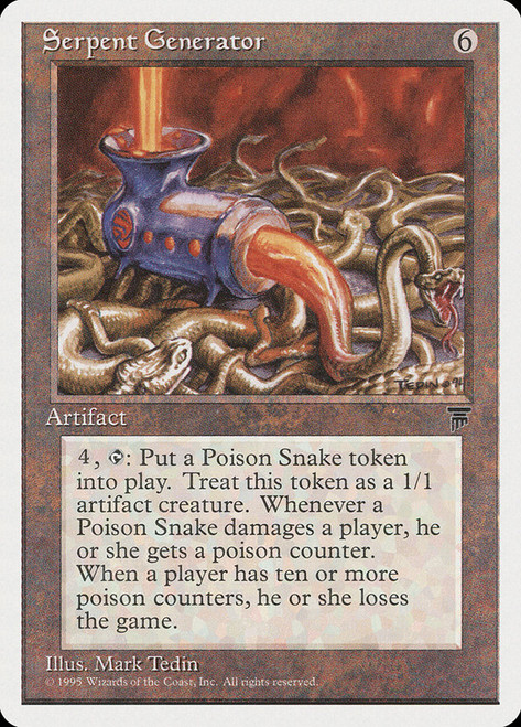 Serpent Generator\nChronicles\nSingle\nMagic The Gathering