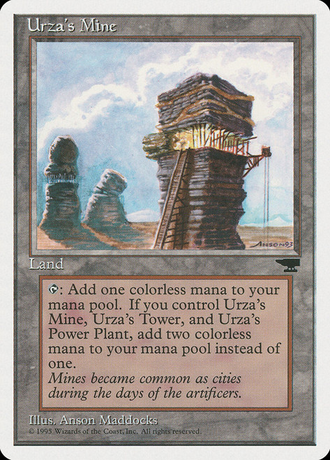 Urza's Mine (Tower)\nChronicles\nSingle\nMagic The Gathering