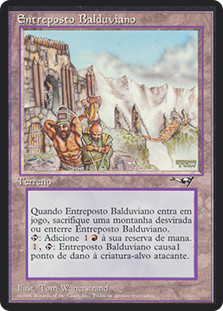 Balduvian Trading Post
Alliances - Portuguese
Single
Magic The Gathering