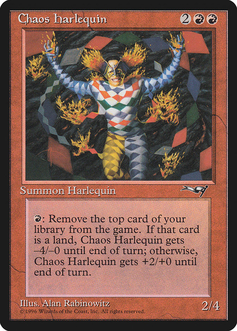Chaos Harlequin\nAlliances\nSingle\nMagic The Gathering